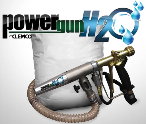 Clemco Power Gun H2O abrasive blast systems